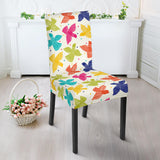 Pigeon Pattern Print Design 01 Dining Chair Slipcover