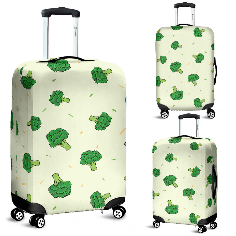 Broccoli Pattern Luggage Covers
