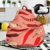 Beautiful Chili Peppers Pattern Bean Bag Cover