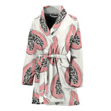 Papaya Pattern Women'S Bathrobe