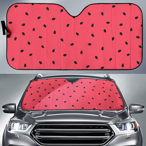Watermelon Texture Background Car Sun Shade