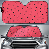 Watermelon Texture Background Car Sun Shade