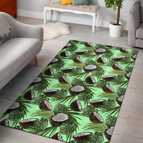 Coconut Pattern Print Design 02 Area Rug