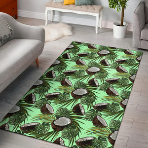 Coconut Pattern Print Design 02 Area Rug