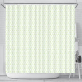Cucumber Pattern Background Shower Curtain Fulfilled In US