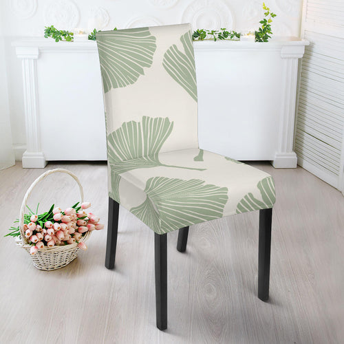 Ginkgo Leaves Pattern Dining Chair Slipcover