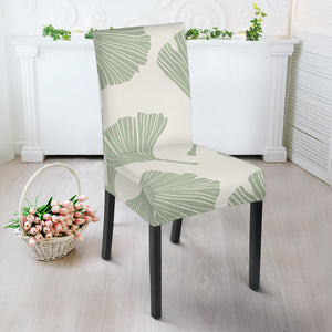 Ginkgo Leaves Pattern Dining Chair Slipcover
