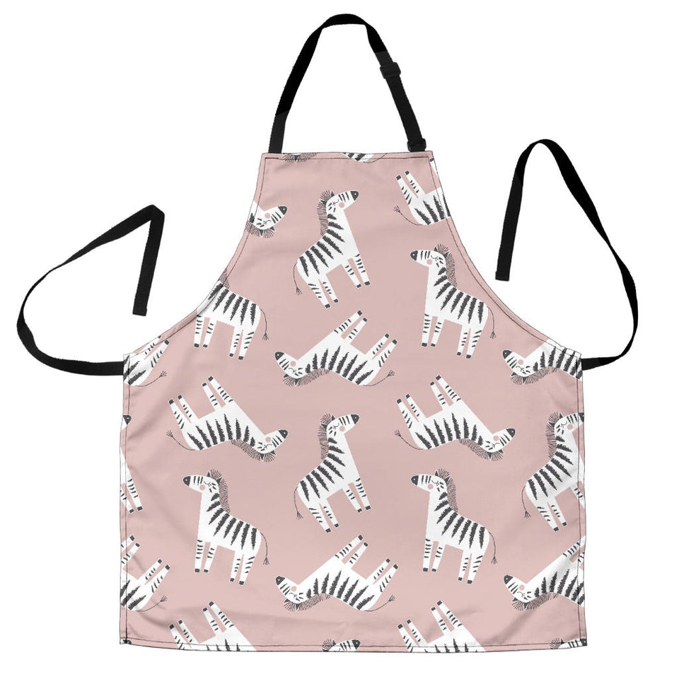 Cute Zebra Pattern Adjustable Apron