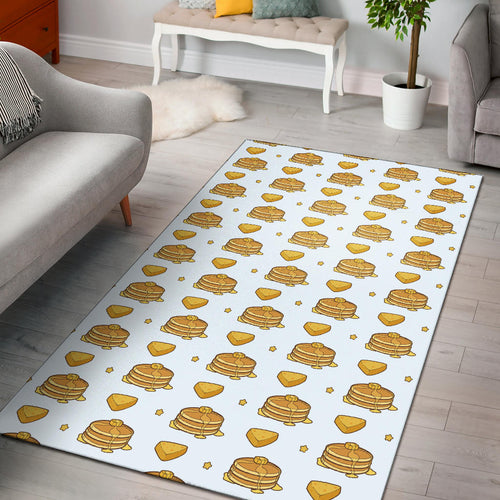 Pancake Pattern Print Design 03 Area Rug