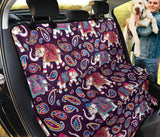 Elephant Indian Style Ornament Pattern Dog Car Seat Covers