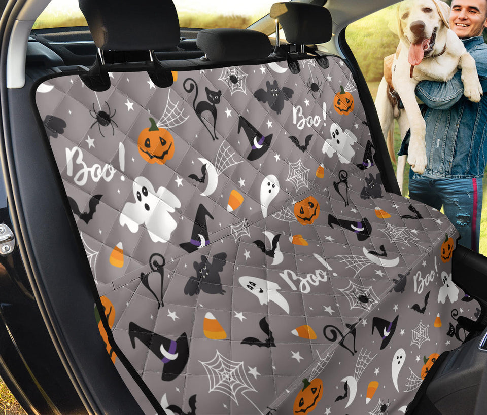 Halloween Design Pattern Dog Car Seat Covers