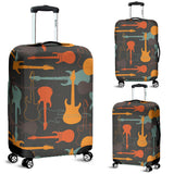Electric Guitars Pattern Luggage Covers