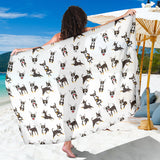 Chihuahua Dog Pattern Sarong