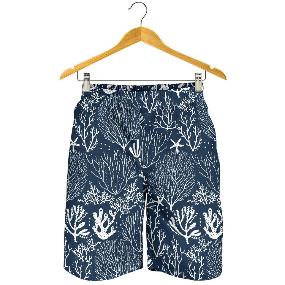 Coral Reef Pattern Print Design 05 Men Shorts