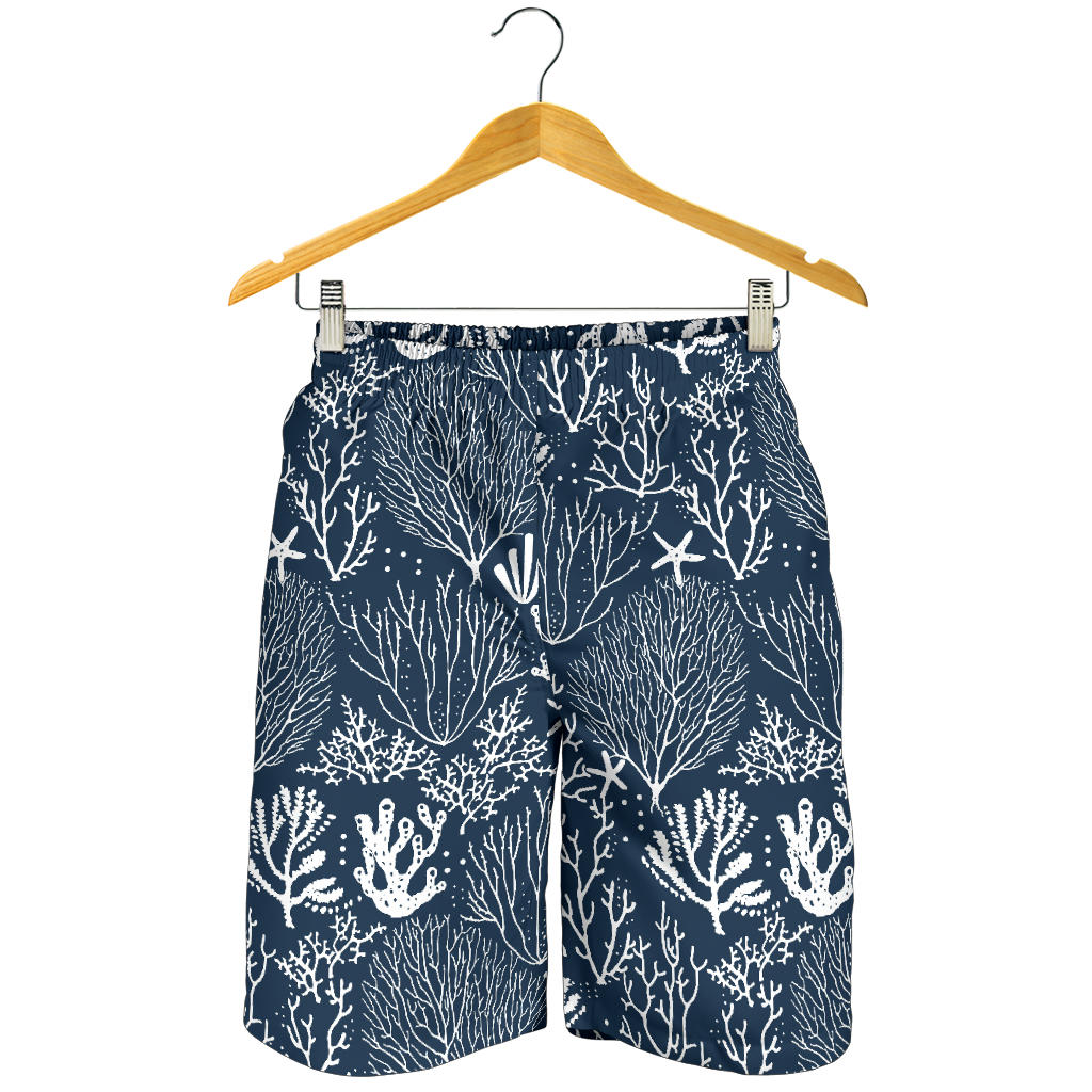 Coral Reef Pattern Print Design 05 Men Shorts