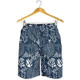 Coral Reef Pattern Print Design 05 Men Shorts