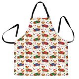 Corgi Christmas Pattern Adjustable Apron
