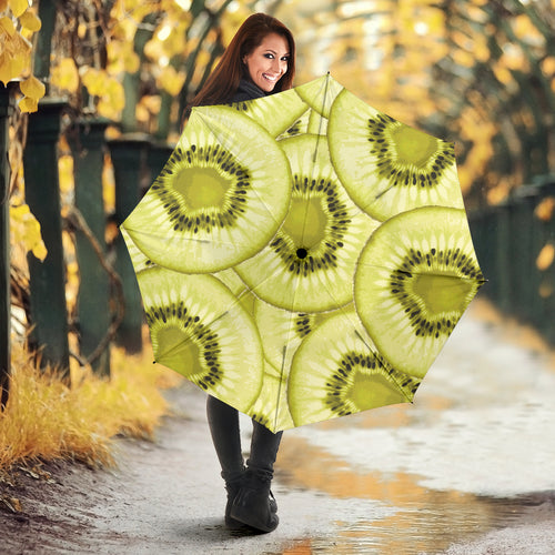 Sliced Kiwi Pattern Umbrella