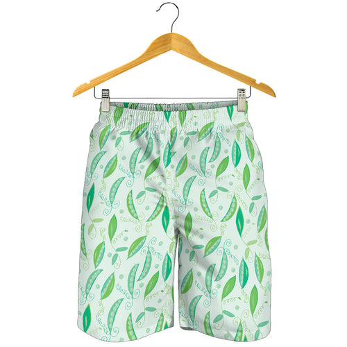 Green Peas Pattern Print Design 01 Men Shorts