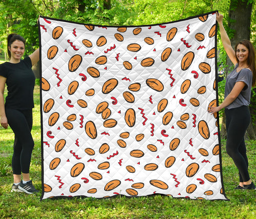 Peanuts Pattern Background Premium Quilt