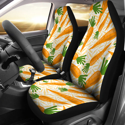 Carrot Pattern Print Design 01 Universal Fit Car Seat Covers