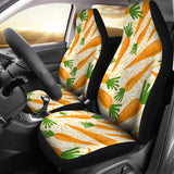 Carrot Pattern Print Design 01 Universal Fit Car Seat Covers