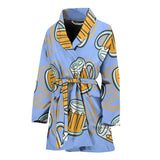 Beer Pattern Women'S Bathrobe