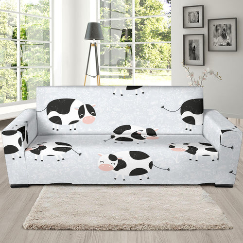 Cute Cows Pattern Sofa Slipcover