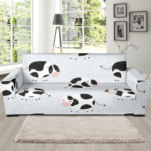 Cute Cows Pattern Sofa Slipcover