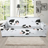 Cute Cows Pattern Sofa Slipcover