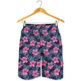Hibiscus Pattern Print Design 05 Men Shorts