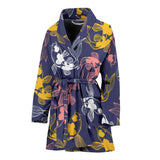 Koi Fish Carp Fish Pattern Women'S Bathrobe