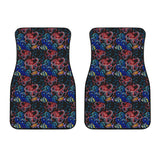 Octopus Sea Wave Tropical Fishe Pattern Front Car Mats