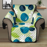 blueberry flower pattern Recliner Cover Protector