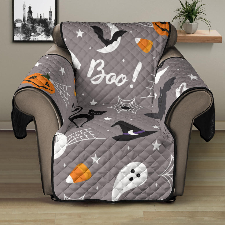 Halloween design pattern Recliner Cover Protector