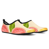 Beautiful Guava Pattern Aqua Shoes