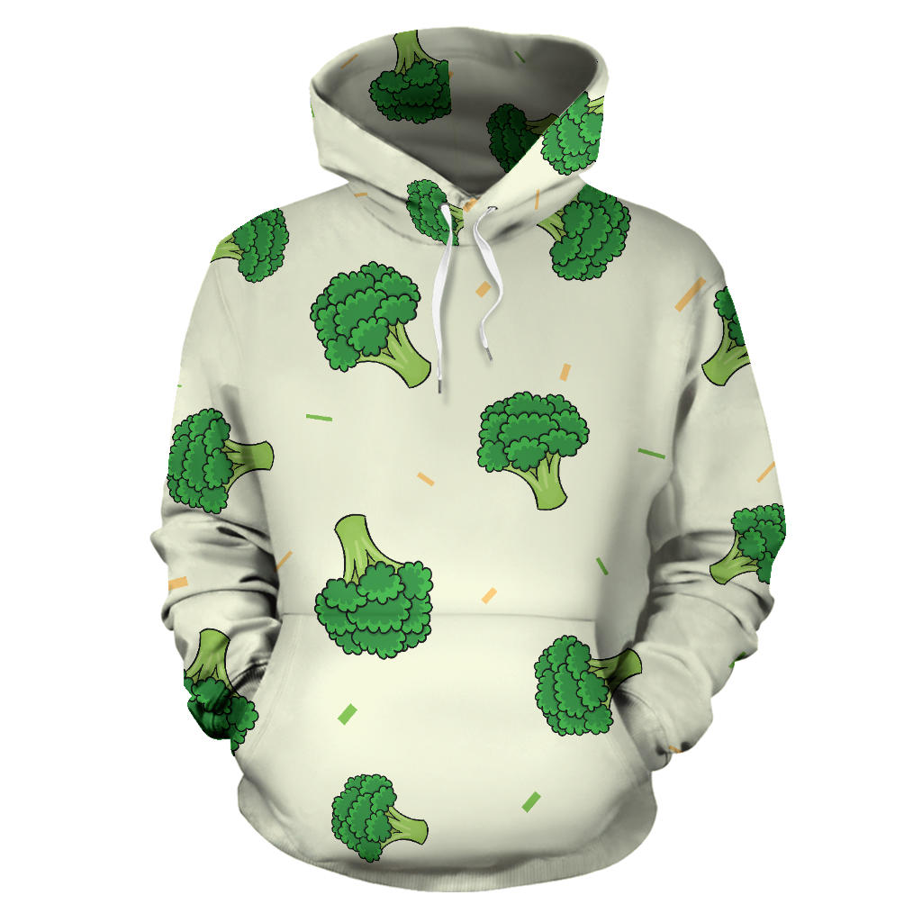 Broccoli Pattern Men Women Pullover Hoodie
