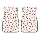 Chili Peppers Pattern  Front Car Mats