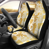 Gold Grape Pattern Universal Fit Car Seat Covers