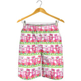 Teddy Bear Pattern Print Design 04 Men Shorts