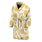 Potato Chips Pattern Print Design 03 Men's Bathrobe