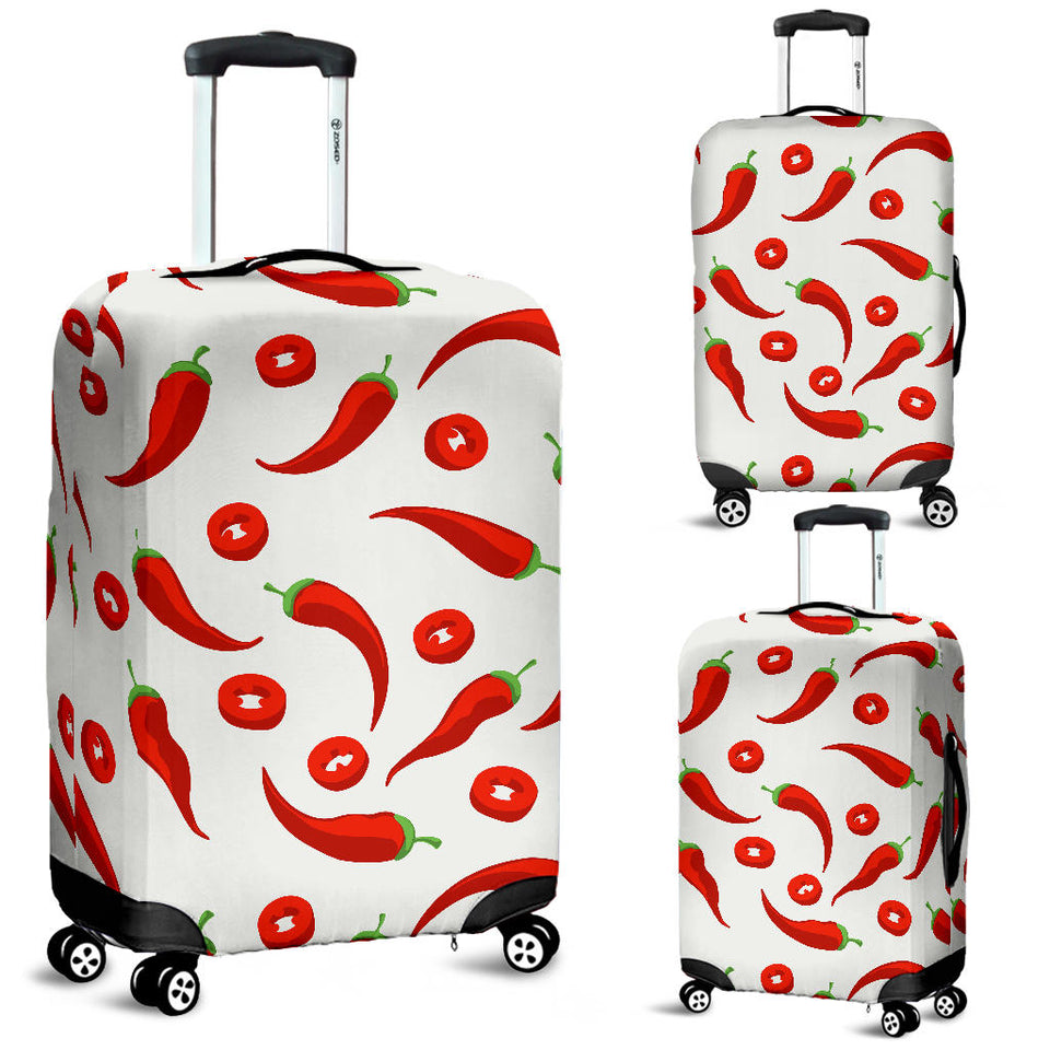 Chili Pattern Luggage Covers