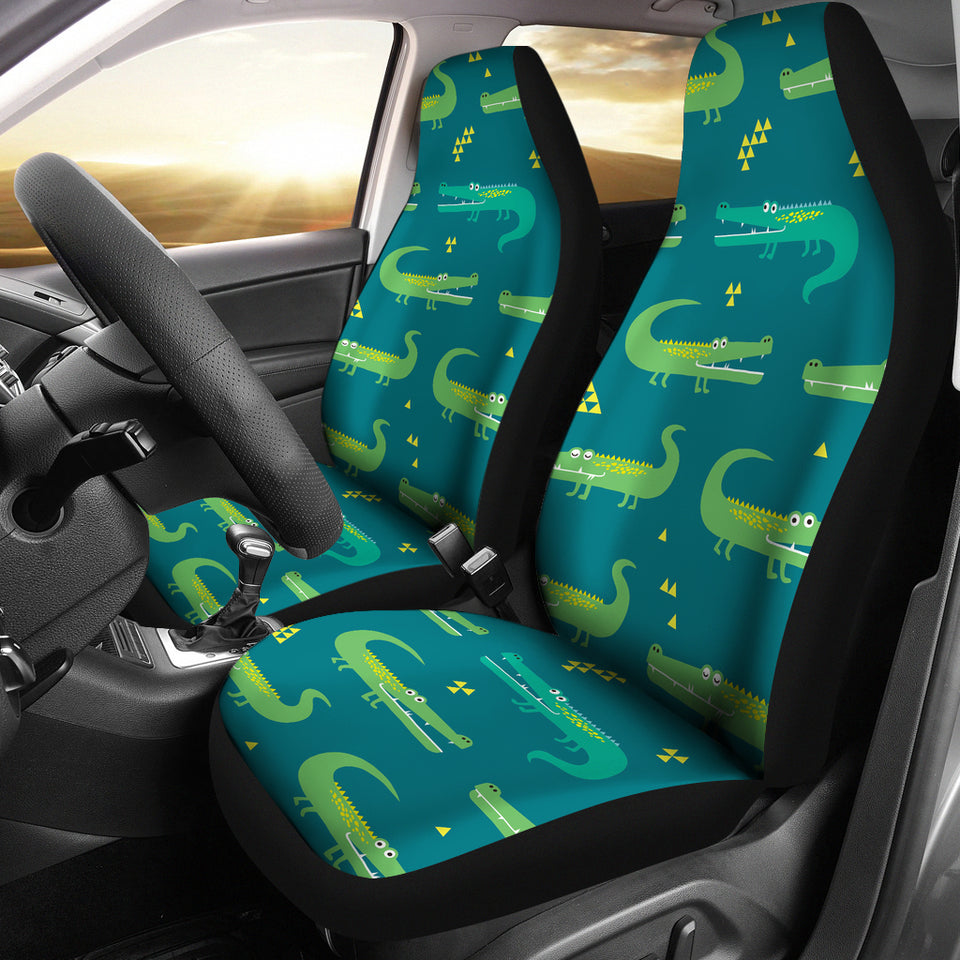 Crocodile Pattern Universal Fit Car Seat Covers