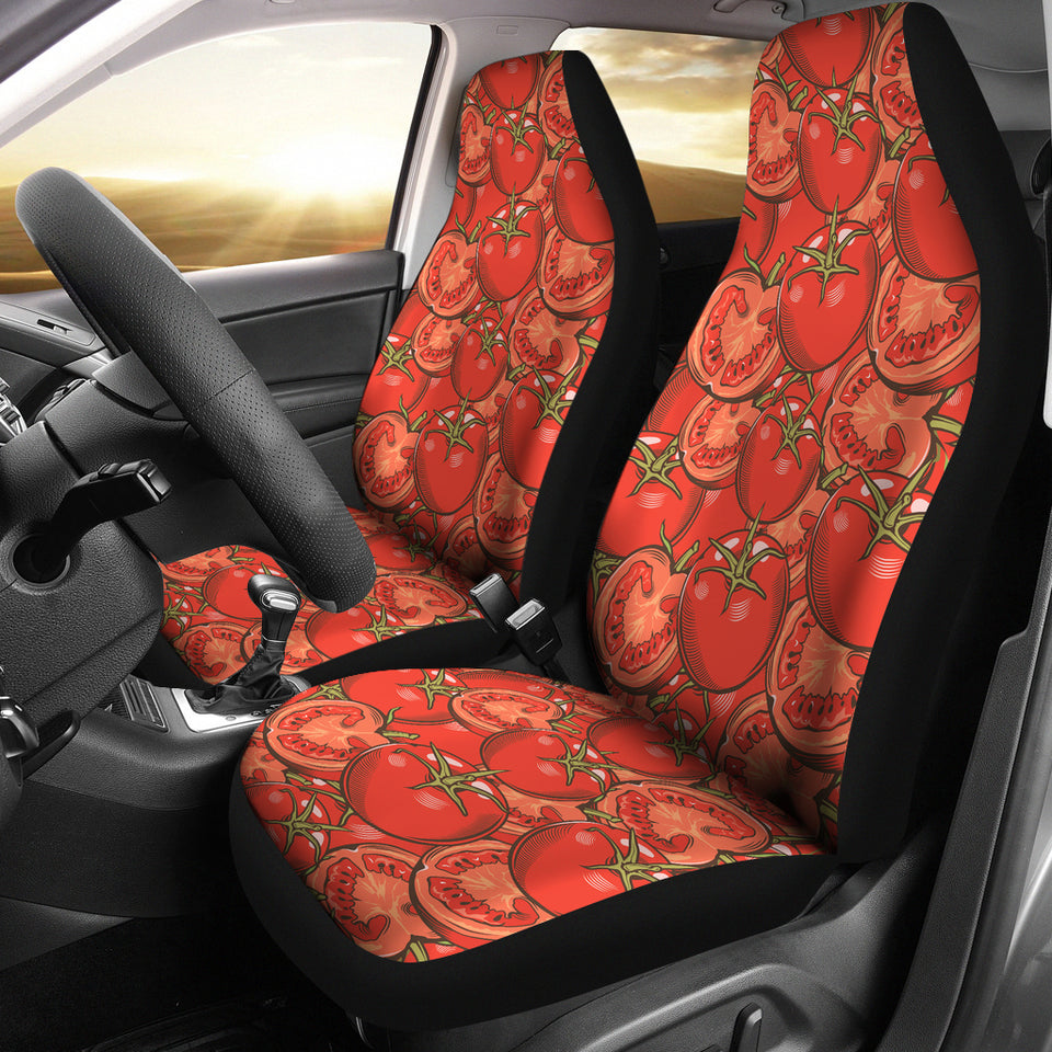 Red Tomato Pattern  Universal Fit Car Seat Covers