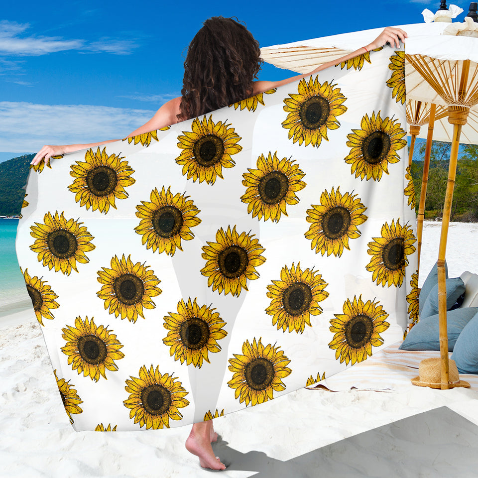 Sunflowers Design Pattern Sarong