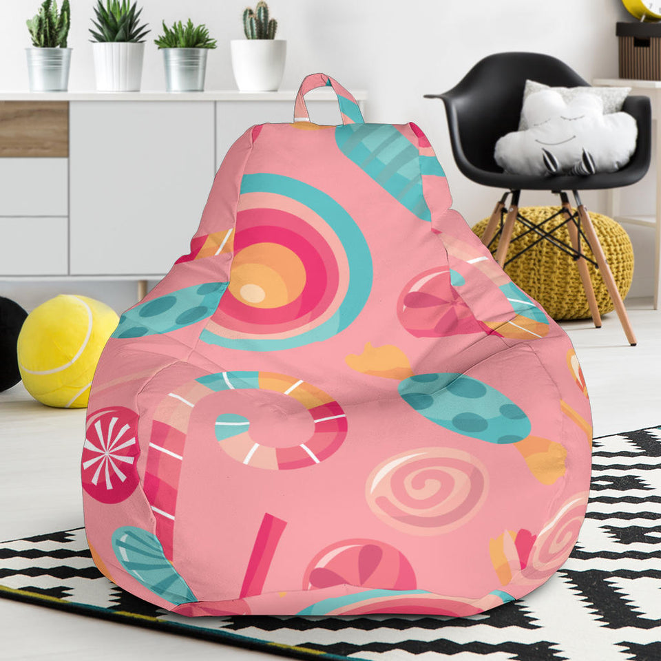 Colorful Candy Pattern Bean Bag Cover