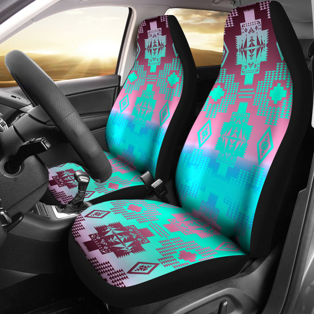 Pretty Sunset Clouds Car Seat Covers