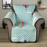 Hot Air Balloon design Pattern Recliner Cover Protector