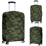Digital Green Camo Camouflage Pattern Luggage Covers