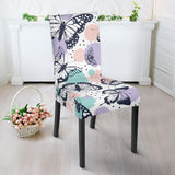 Butterfly Pattern Dining Chair Slipcover